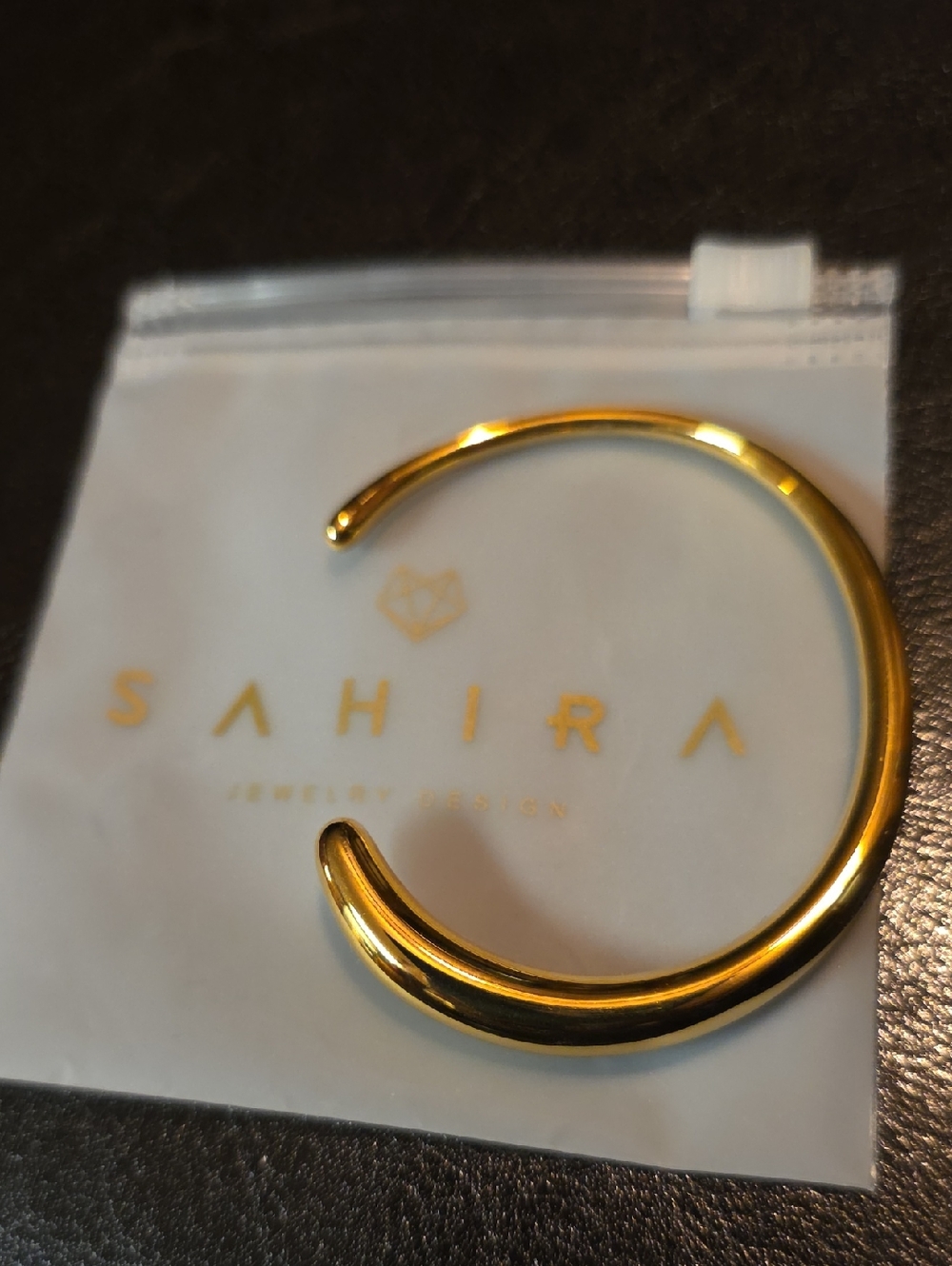 Sahira Gold Cuff Bracelet